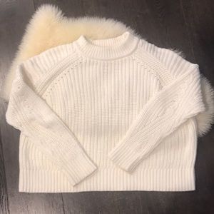 Cozy mock neck sweater
